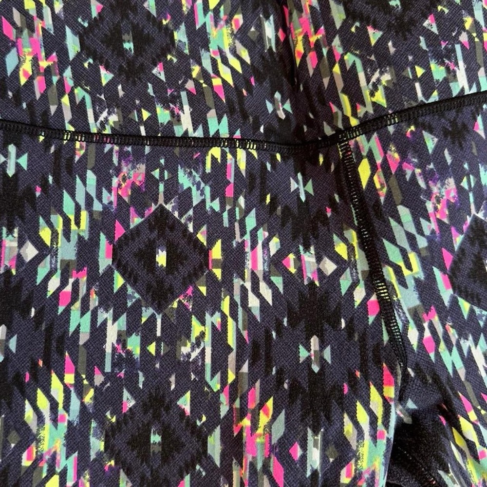 Victoria's Secret Women’s VSX Sport Leggings Black Multicolor - Medium - Picture 2 of 6